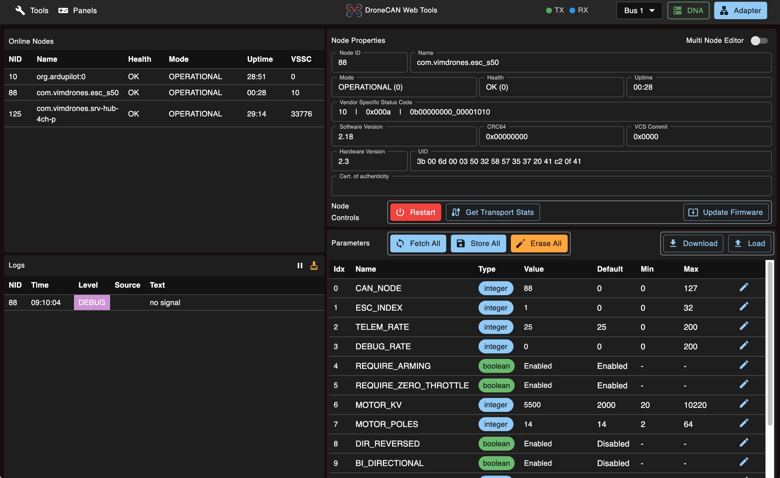 droencan-webtools