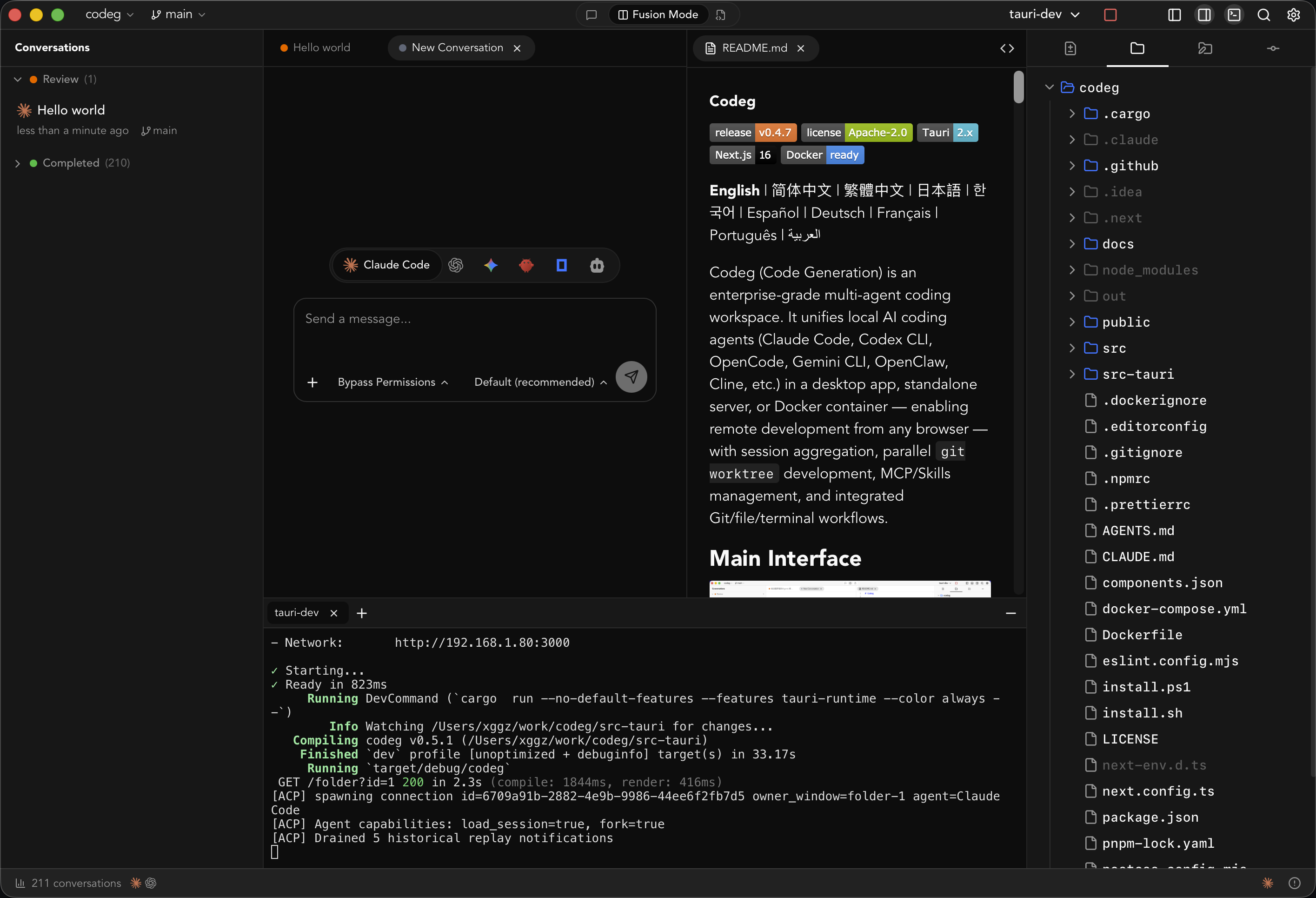 Codeg Dark